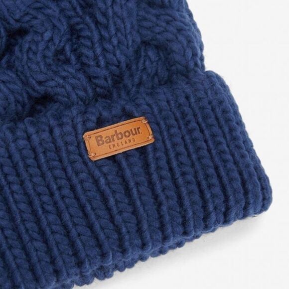 NWT Barbour kids beanie navy - Picture 3 of 5